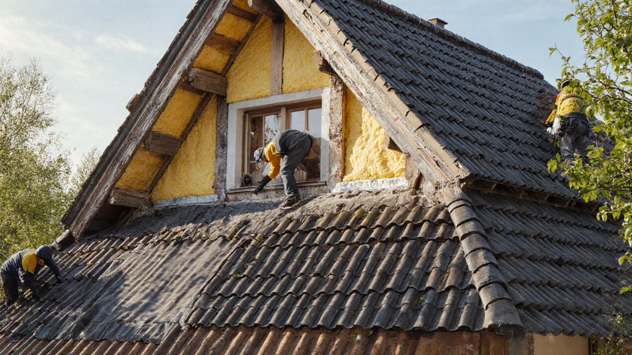 Dachdämmung und Dachsanierung: Kosten, Energieeinsparung und Förderung 2025