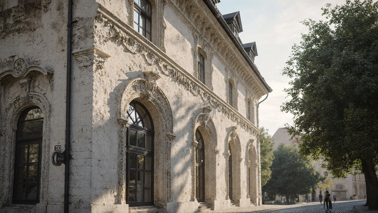 Fassadenprofile und Gesimse im Bestand: Modernisieren mit Styropor - Kosten, Montage und Praxis-Tipps