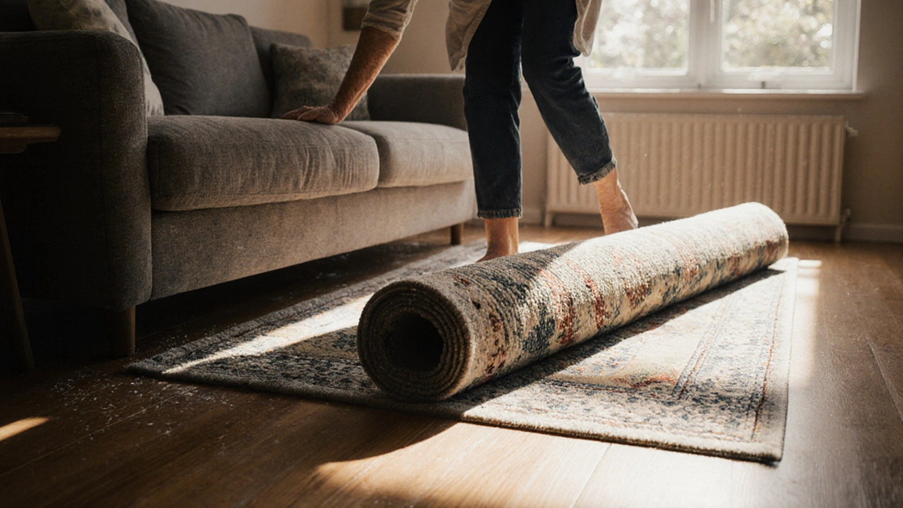 Stolperfallen im Haus vermeiden: Teppiche, Kabel und Schwellen sicher beseitigen