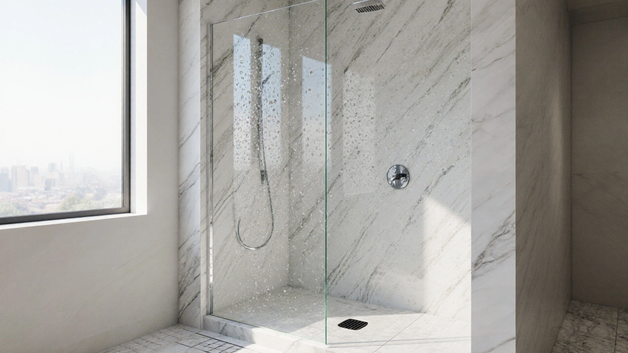 Walk-in-Dusche im Badezimmer: Die besten Glasoptionen und wie Sie eine dichte Abdichtung sicherstellen