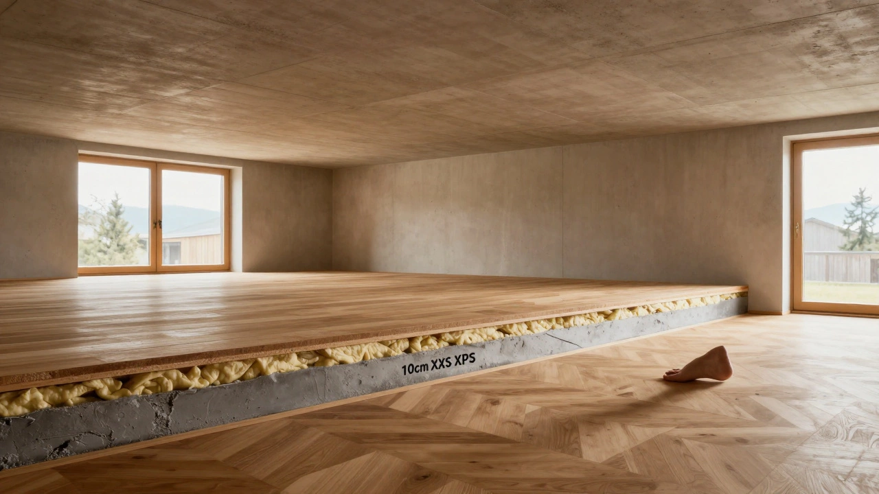 Bodenunterkonstruktion richtig planen: Estrich, Dämmung und Unterlage für warme und leise Fußböden