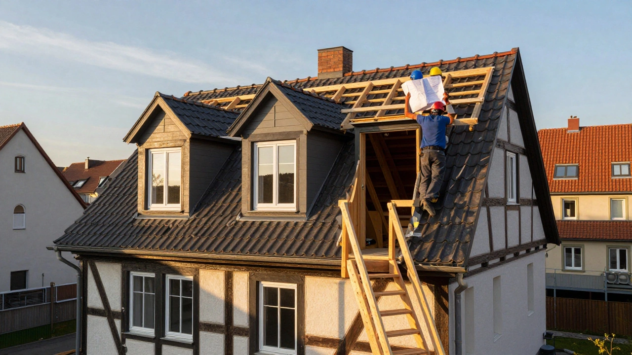 Dachausbau als Wohnraumerweiterung: Von der Genehmigung bis zum Einzug - Schritt für Schritt