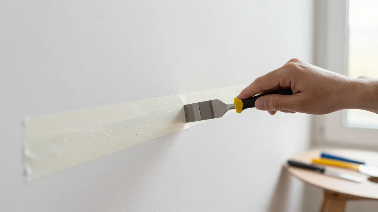 Kanten und Übergänge präzise abkleben und streichen: So gelingen saubere Wandübergänge ohne Unterlaufen
