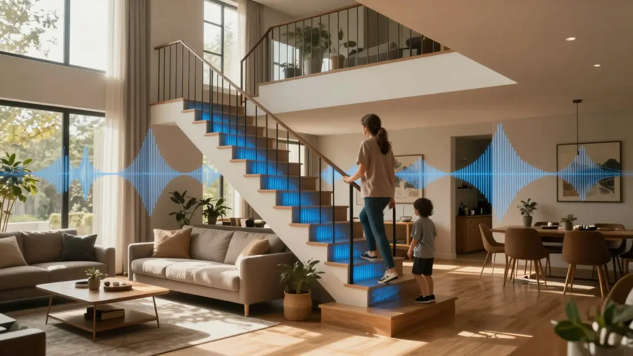 Offene Treppe im Wohnraum: So funktioniert Akustik und Sicherheit