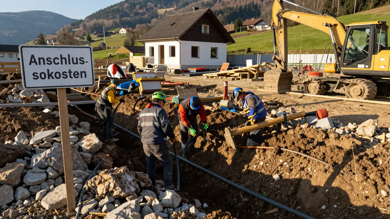 Anschlusskosten für Strom, Wasser, Gas beim Neubau: Was Sie wirklich zahlen müssen
