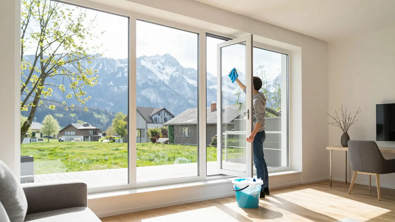Fensterrahmen reinigen und warten: Der ultimative Pflegekalender