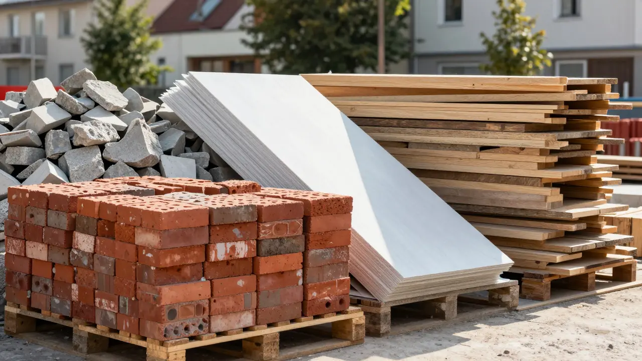 Entsorgung von Baustoffresten: Recycling, Kosten und Tipps für 2026