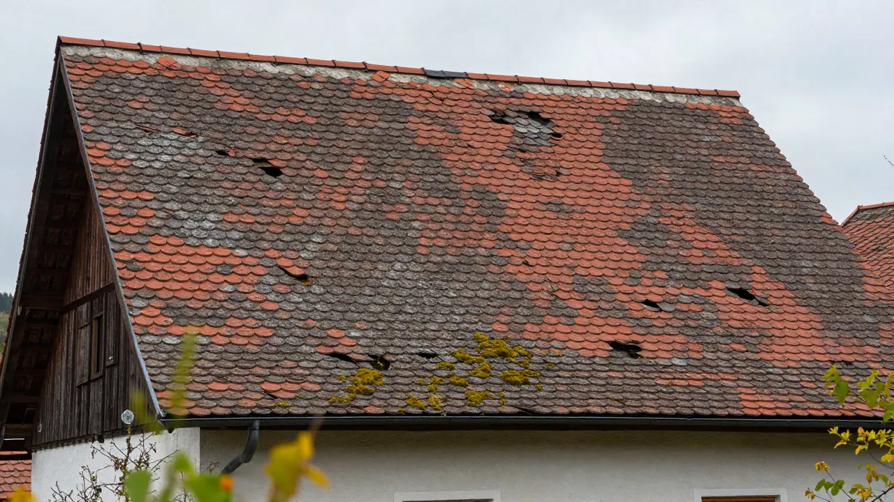 Dachschäden früh erkennen: Altersbedingte Probleme bei Dachdeckung und Dämmung