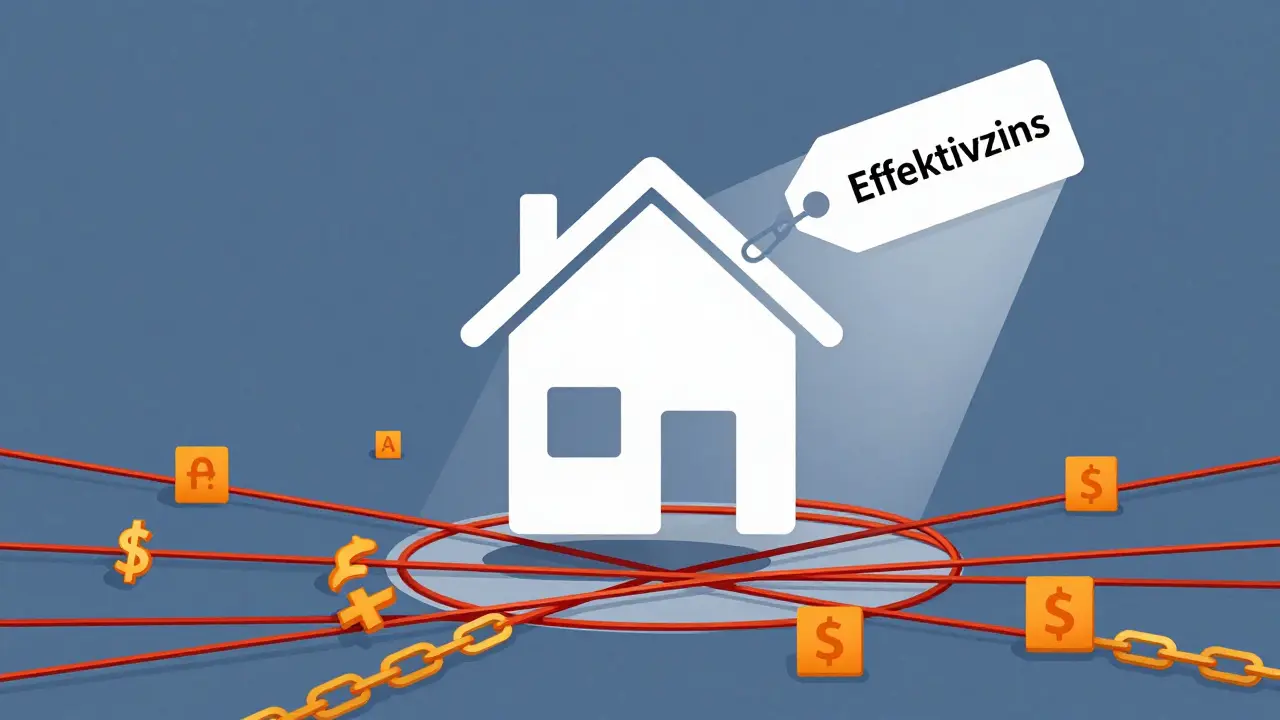 Finanzierungskosten beim Immobilienkauf: Effektivzins richtig verstehen und berechnen
