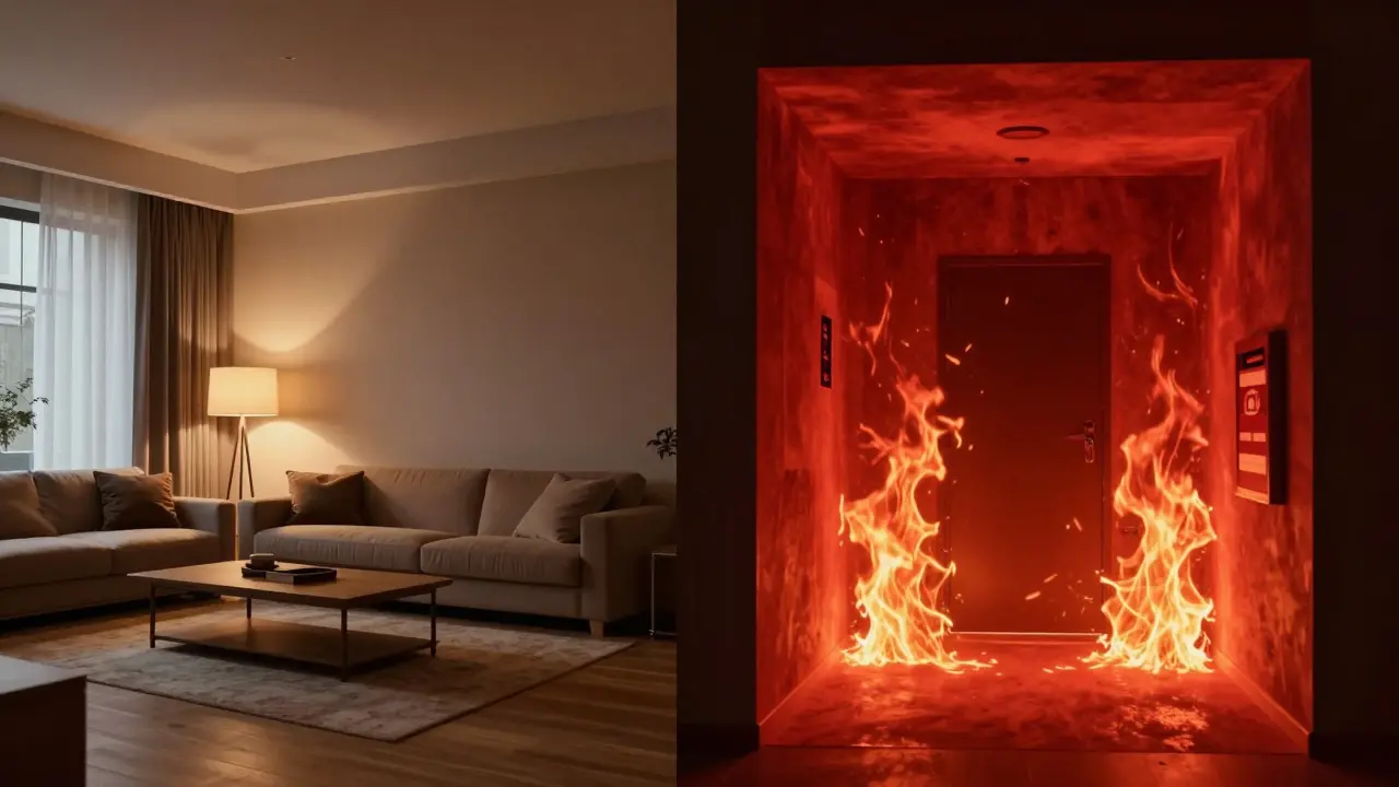 Flammenschutz und Brandschutz im Innenausbau: Normen, Klassen & Fehler vermeiden
