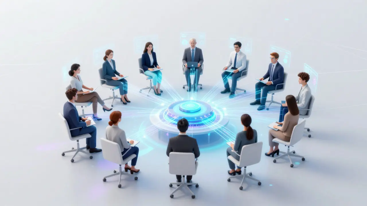 Holografische Avatare bei virtueller Eigentümerversammlung