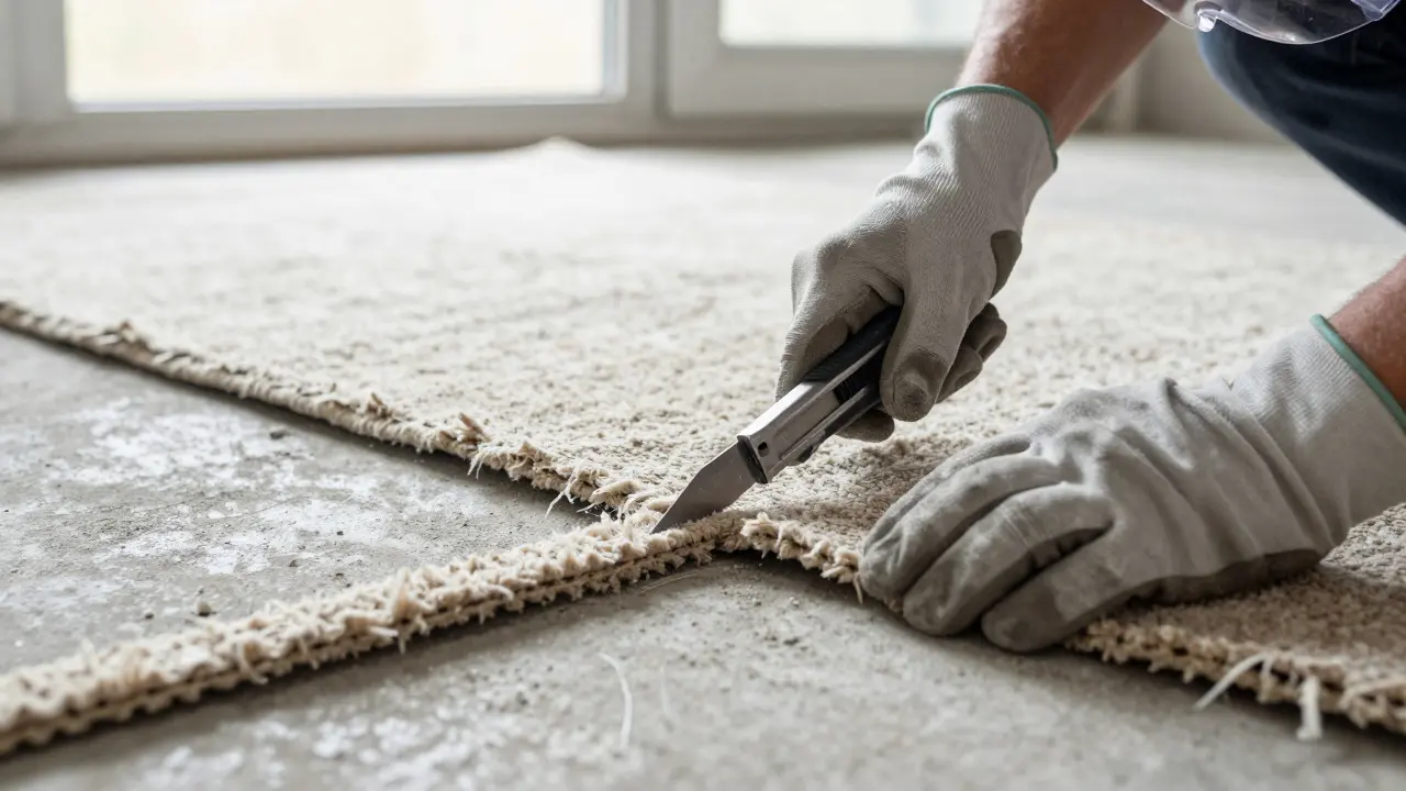 Teppich entfernen und Boden vorbereiten: Schritt-für-Schritt Anleitung